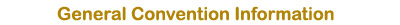General Convention banner